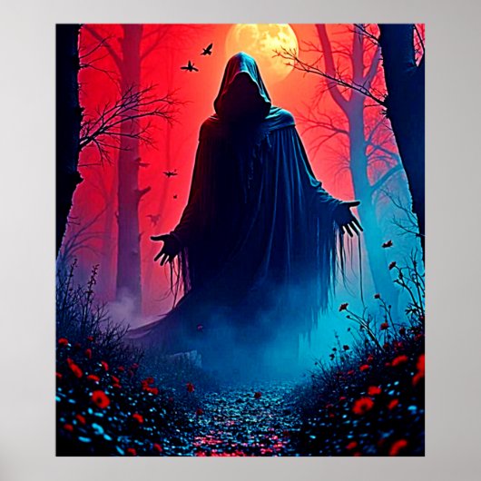 エリーシャドウインクリムゾンウッズデザイン ポスター (正面)