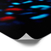 エリーシャドウインクリムゾンウッズデザイン ポスター (角)