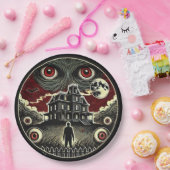 エリーシャドウズ幽霊のよく出るハウス ペーパープレート (パーティー)