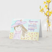 エリーシリーズ 美しい理由のカード カード (黄色い花)