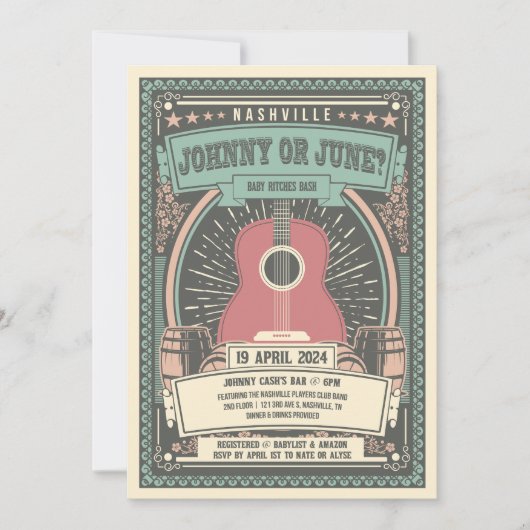 エリーゼ・リチェス 招待 招待状 (正面)