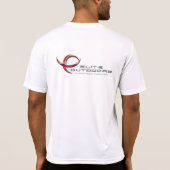 エリートのアウトドアの湿気のWicking S/Sのワイシャツの新しいロゴ Tシャツ (裏面)