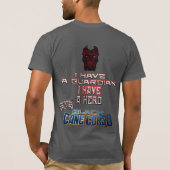 エリートの黒い杖のCorsoの英雄 Tシャツ (裏面)