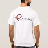 エリートアウトドア湿気Wicking L/Sシャツ新しいログ Tシャツ (裏面)