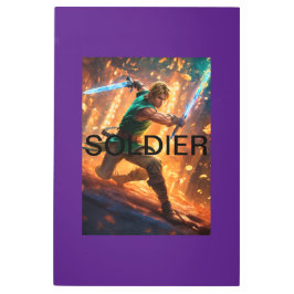 エリートギフト：メタルウォールアート – 24"x36"最高傑作 メタルプリント