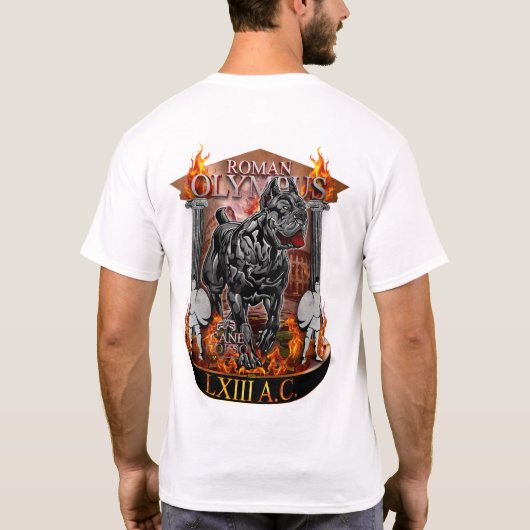 エリートケーンコルソローマの力 Tシャツ (裏面)