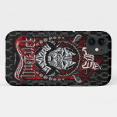 エリートピットブルブランドロゴ Case-Mate iPhoneケース (裏面(横))