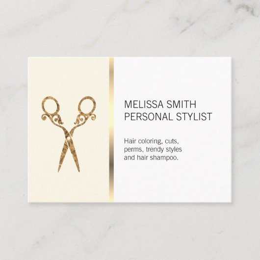 エリートファンシーヘアスタイリスト 名刺 (正面)