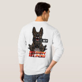 エリートベルギーのマリノイス極端な犬の訓練3 Tシャツ (裏面フル)