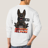 エリートベルギーのマリノイス極端な犬の訓練3 Tシャツ (裏面)