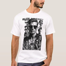 エリートマインドセット ビンテージ メンズ グラフィックTシャツ Tシャツ