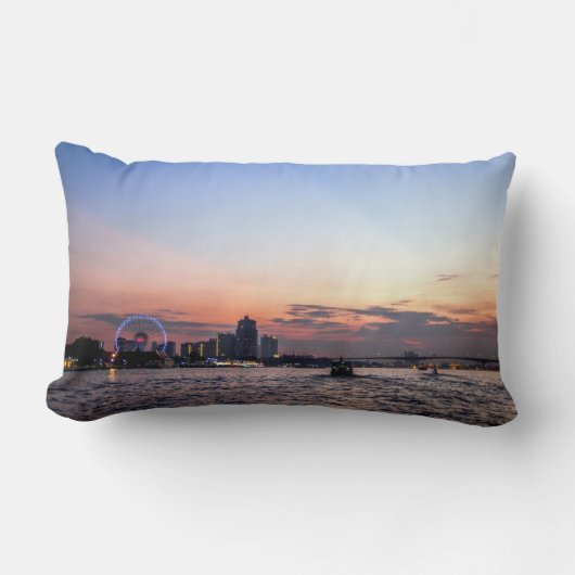 エリートラグジュアリーピロー – 究極の心地よい ランバークッション (正面)