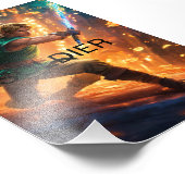 エリート兵士アート:プレミアム拡大 フォトプリント (角)