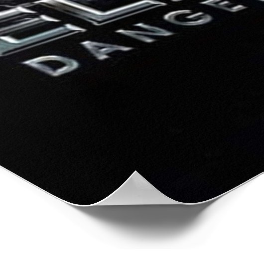 エリート危険 ポスター (角)