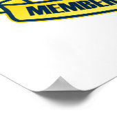 エリート率1% （青） ポスター (角)