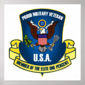 エリート率1% （青） ポスター (正面)