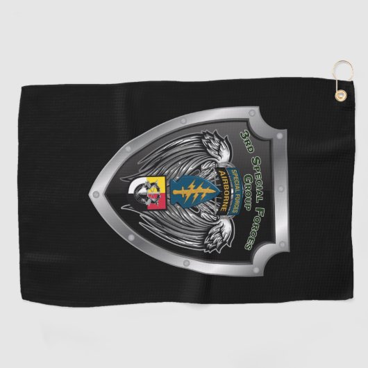 エリート第3特別作戦隊空挺部隊 ゴルフタオル (横)