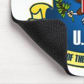 エリート1% (青い) マウスパッド (コーナー)