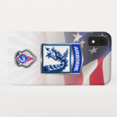 エリートXVIII空挺部隊「アメリカの偶発 Case-Mate iPhoneケース (裏面(横))