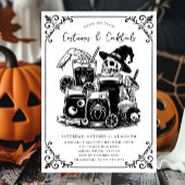 エリードリンクカクテルハローウィンパーティ 招待状