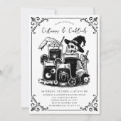 エリードリンクカクテルハローウィンパーティ 招待状 (正面)