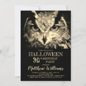 エリーナイトフクロールハロウィーン30th誕生日パーティーインビ 招待状 (正面)