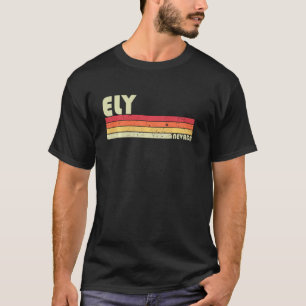 エリーネバダシおもしろいティホームルーツレトロ70s 80s tシャツ