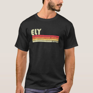 エリーネバダシおもしろいティホームルーツレトロ70s 80s tシャツ