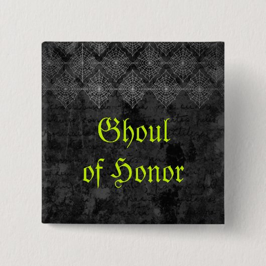 エリーハロウィン結婚のボタン 缶バッジ (正面)