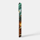 エリーハロウィーンとカボチャ、ポーションとスカル iPhone 15ケース (左側面)