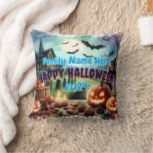 エリーハロウィーンのナイトウォーター色 クッション (ブランケット)