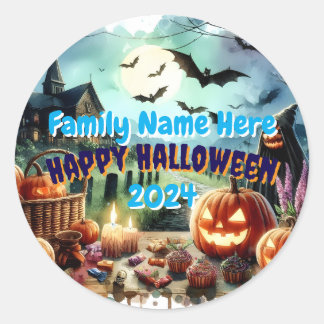 エリーハロウィーンのナイトウォーター色 ラウンドシール