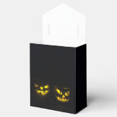 エリーハロウィーンイエローグローパンプキン顔の夜 フェイバーボックス (オープン)