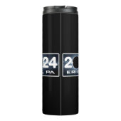 エリーペンシルバニア日食2024年4月総太陽の額 タンブラー (裏面)