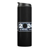 エリーペンシルバニア日食2024年4月総太陽の額 タンブラー (回転右)