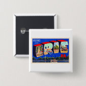 エリーペンシルバニアPAヴィンテージラージレター 缶バッジ (正面&裏面)