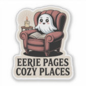 エリーページコージープレースコージー幽霊ブック シール (正面)