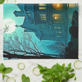 エリーマンショビクトリアンンムーンライト キッチンタオル (折り畳み)