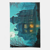 エリーマンショビクトリアンンムーンライト キッチンタオル (縦)