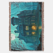 エリーマンショビクトリアンンムーンライト スローブランケット (正面縦)