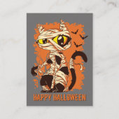 エリーミームキャットハッピーハローウィン 名刺 (正面)