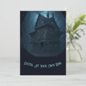 エリーリユドマンションハローウィンパーティ招待状 招待状 (スタンド正面)