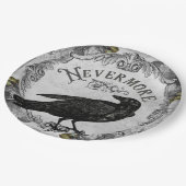 エリーレイヴンハローウィンパーティホラー ペーパープレート (アングル)