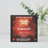 エリーレッドハローウィンパーティ白熱［赤熱］光を放つ – ムーン&ジャック 招待状 (スタンド正面)