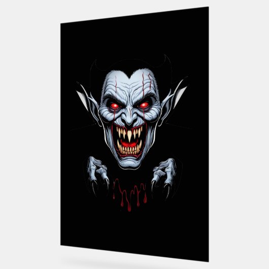 エリーヴァンパイア顔アクリルサイン アクリルサイン (傾斜)