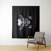 エリーヴァンパイア顔タペストリー タペストリー (インサイチュ)