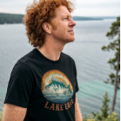 エリー湖でのパーチフィッシング(日の出から日没まで) Tシャツ