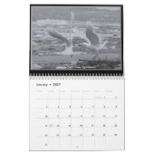 エリー湖の壁掛けカレンダーのカモメ カレンダー (1月 2027)