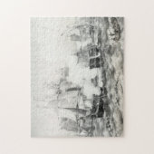 エリー湖の戦い ジグソーパズル (縦)