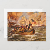 エリー湖の戦い（ペルシー・モラン） ポストカード (正面/裏面)